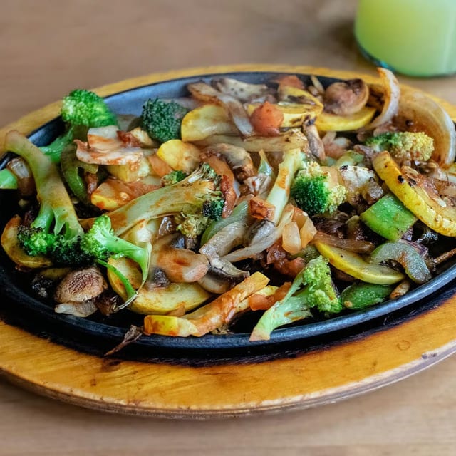 Veggie Fajitas.