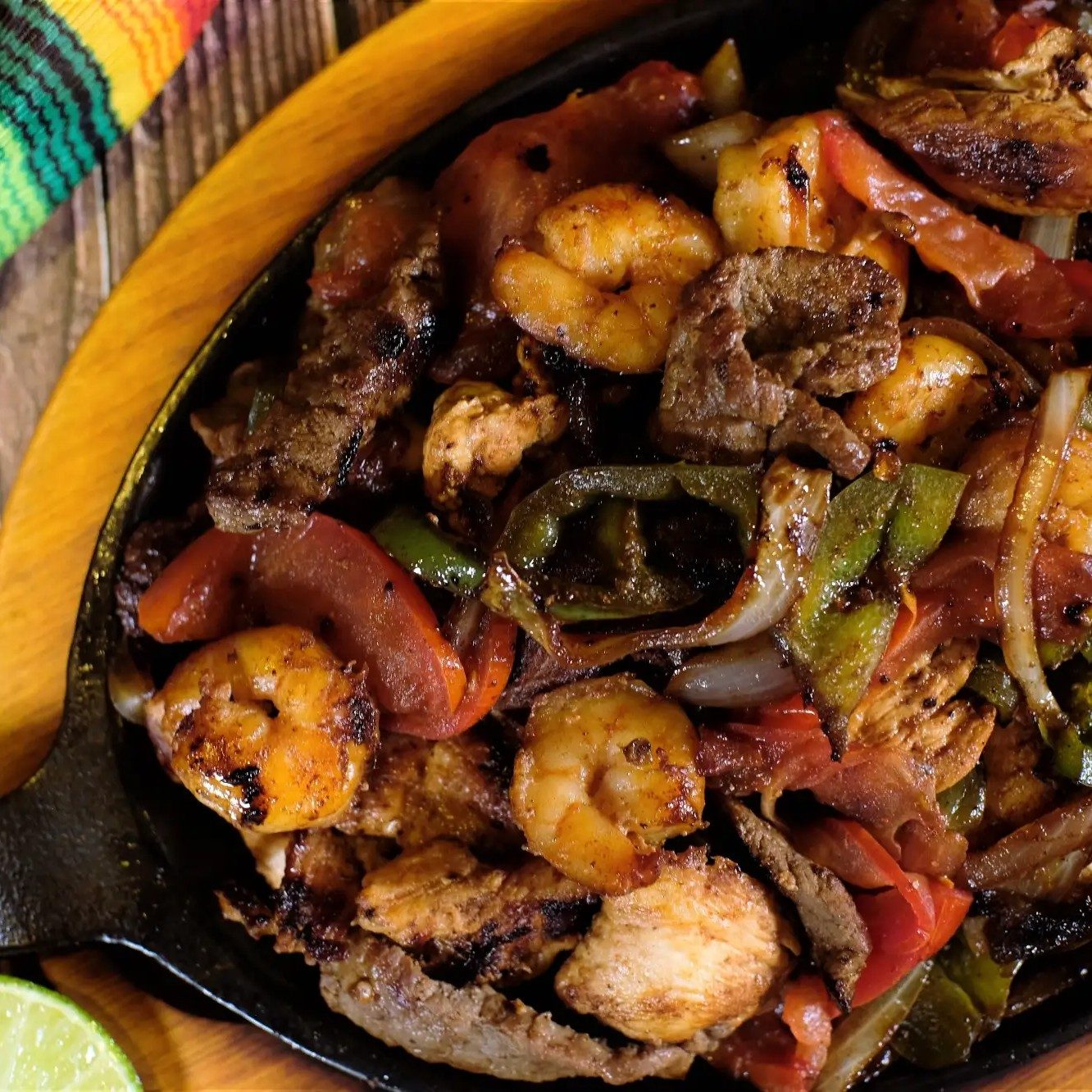 (Small) Steak and Shrimp.