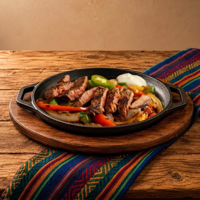 Steak Fajitas.