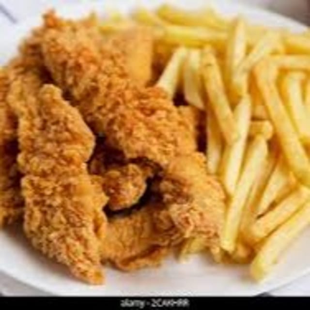 Kids Chicken Fingers.