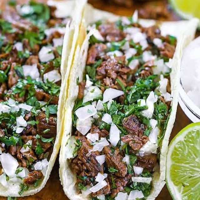 Single Steak Taco.