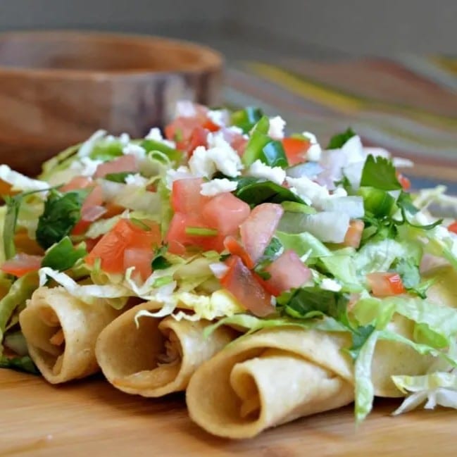 Mexican Flautas.